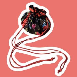 BRIGHTON Jewelry Travel Bag Pouch - Vibrant, Streetwear Design, Colorful, Y2K